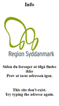 Mobile Screenshot of crs.regionsyddanmark.dk
