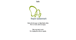 Desktop Screenshot of egely.regionsyddanmark.dk