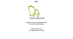Desktop Screenshot of jul.regionsyddanmark.dk